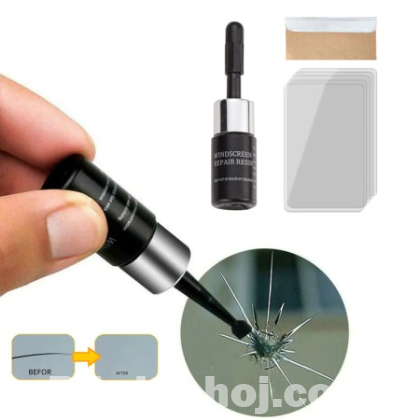 Cracked Glass Repair Kit Windshield Nano Repair Liquid DIY